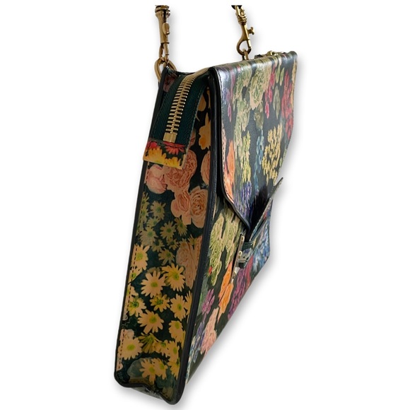 FREE SHIPPING Sophie Hulme Floral Printed Clutch via Matches - Picture 4 of 5